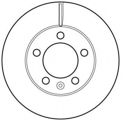 BENDIX 562713BC Тормозной диск