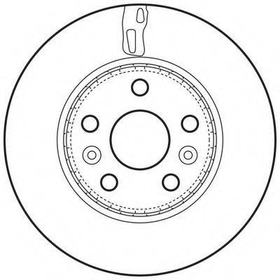 BENDIX 562730BC Тормозной диск