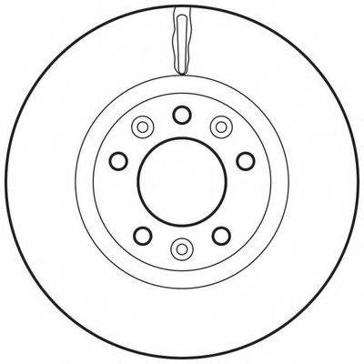 BENDIX 562733BC Тормозной диск