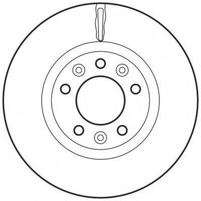 BENDIX 562733BC Тормозной диск