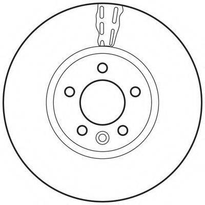 BENDIX 562739BC Тормозной диск