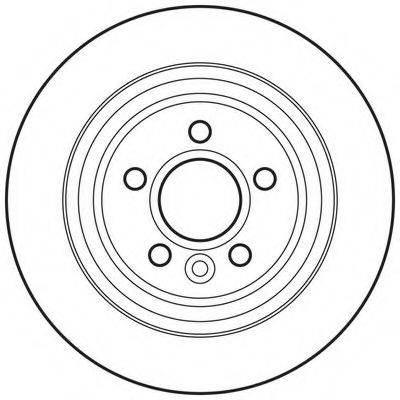 BENDIX 562741BC Тормозной диск