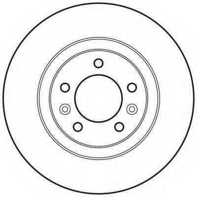 BENDIX 562762BC Тормозной диск