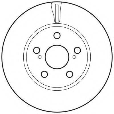 BENDIX 562797BC Тормозной диск