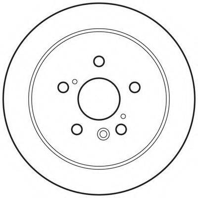 BENDIX 562825BC Тормозной диск