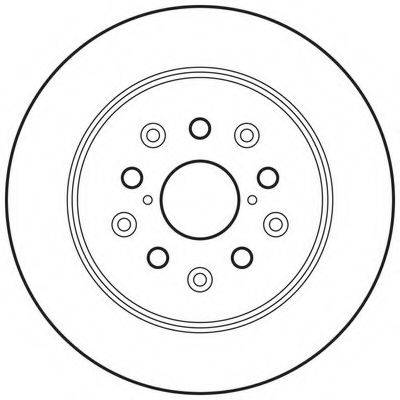 BENDIX 562830BC Тормозной диск