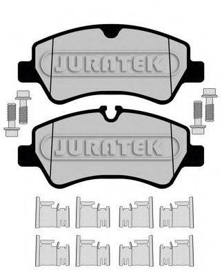 JURATEK JCP8040 Комплект тормозных колодок, дисковый тормоз