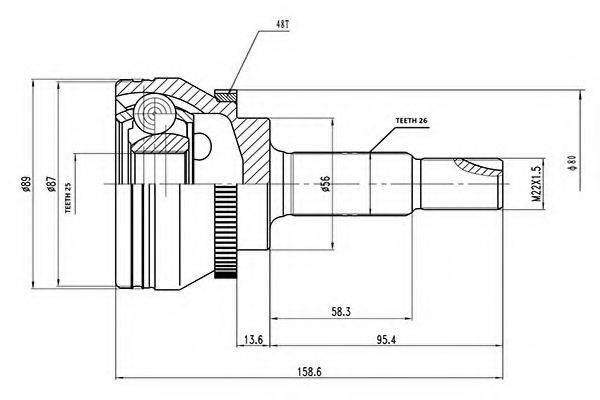 AYWIPARTS AW1510045A