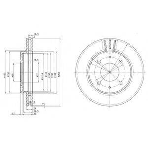 DR!VE+ DP1010110734 Тормозной диск