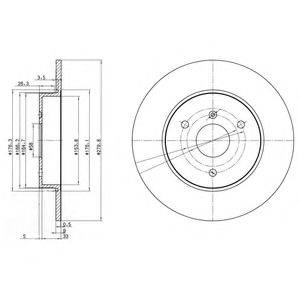 DR!VE+ DP1010110188 Тормозной диск