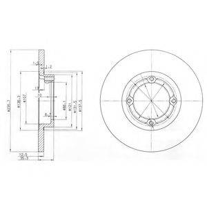 DR!VE+ DP1010110124 Тормозной диск