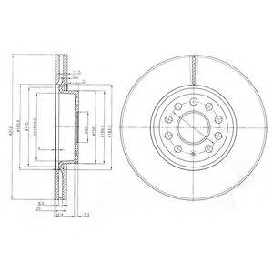 DR!VE+ DP1010110433 Тормозной диск