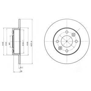 DR!VE+ DP1010110034 Тормозной диск