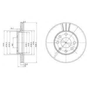DR!VE+ DP1010110350 Тормозной диск