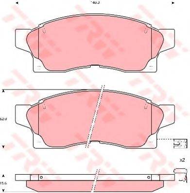 DR!VE+ DP1010100976 Комплект тормозных колодок, дисковый тормоз