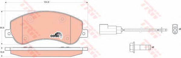 DR!VE+ DP1010100902 Комплект тормозных колодок, дисковый тормоз