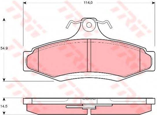 DR!VE+ DP1010100497 Комплект тормозных колодок, дисковый тормоз