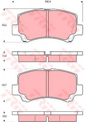 DR!VE+ DP1010100298 Комплект тормозных колодок, дисковый тормоз