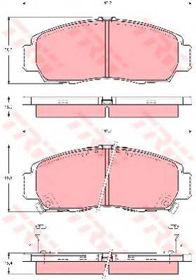 DR!VE+ DP1010100860 Комплект тормозных колодок, дисковый тормоз