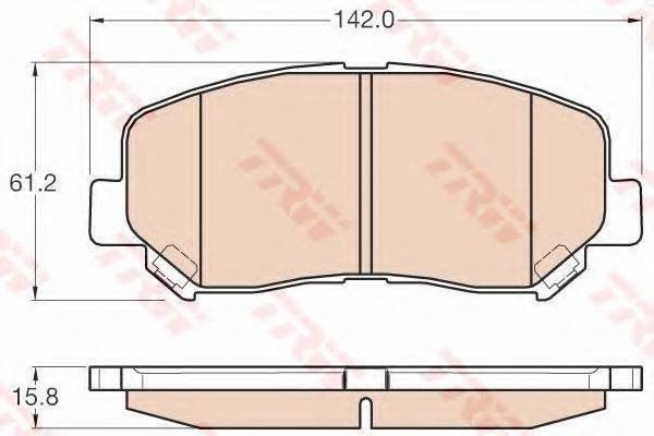 DR!VE+ DP1010101022 Комплект тормозных колодок, дисковый тормоз