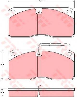 DR!VE+ DP1010100613 Комплект тормозных колодок, дисковый тормоз