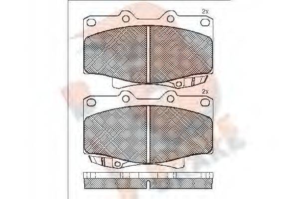 R BRAKE RB1026