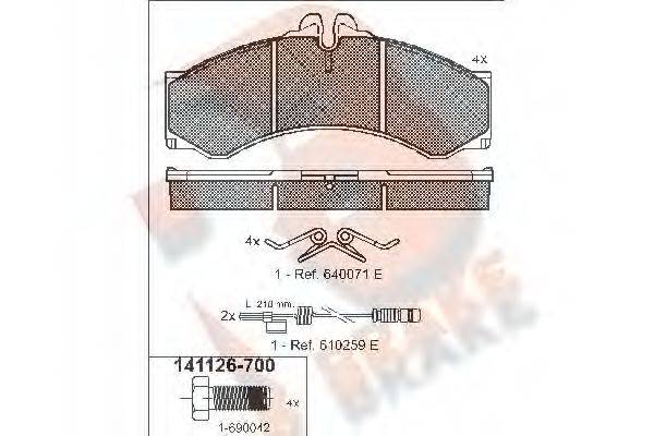 R BRAKE RB1126