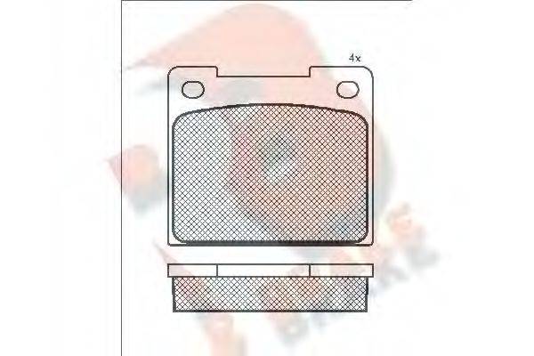 R BRAKE RB0033