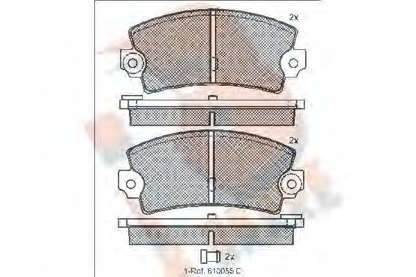 R BRAKE RB0098