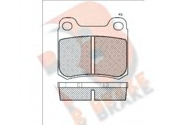 R BRAKE RB0517