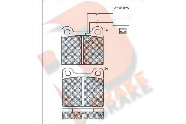 R BRAKE RB0532