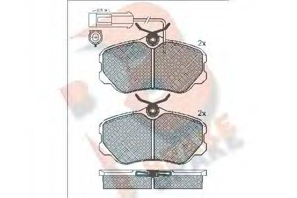 R BRAKE RB0742