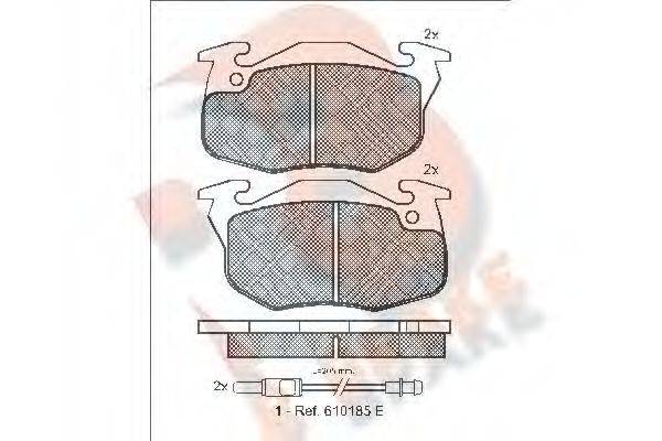 R BRAKE RB0746