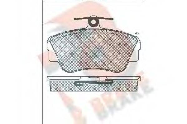 R BRAKE RB0777