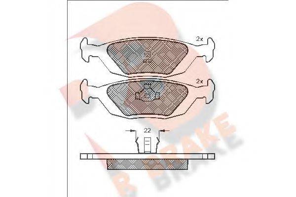 R BRAKE RB0778