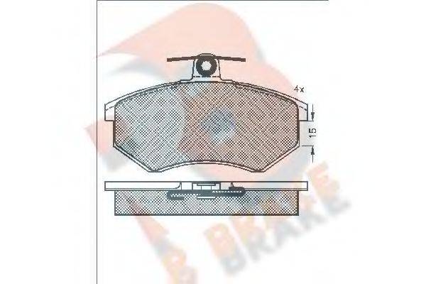 R BRAKE RB0835