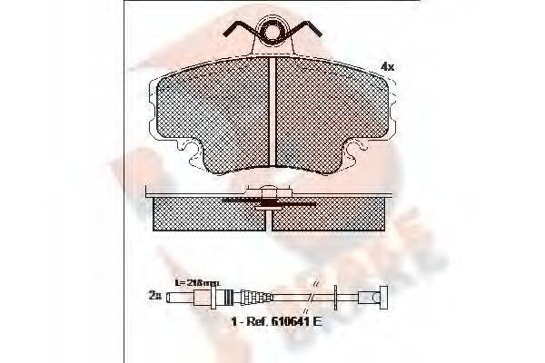 R BRAKE RB0993