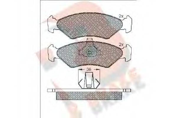 R BRAKE RB1143