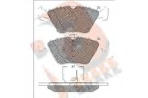 R BRAKE RB1159