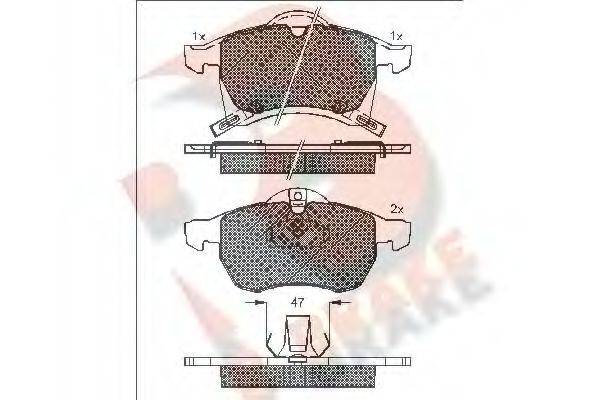 R BRAKE RB1248