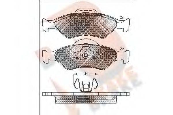 R BRAKE RB1344