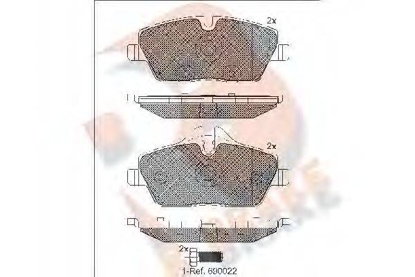 R BRAKE RB1662-202