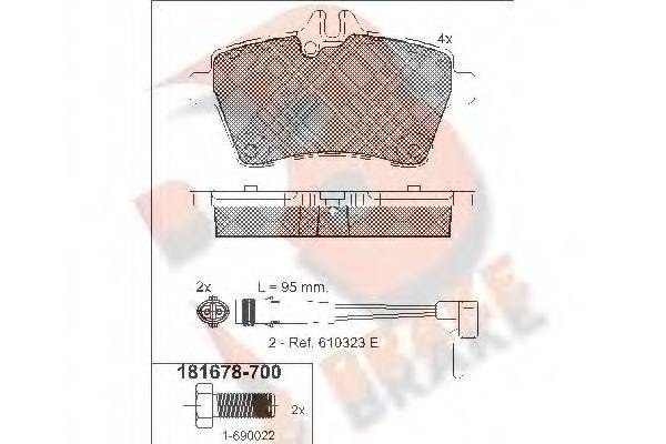 R BRAKE RB1678-700