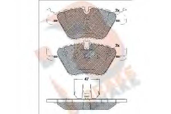 R BRAKE RB1683-203