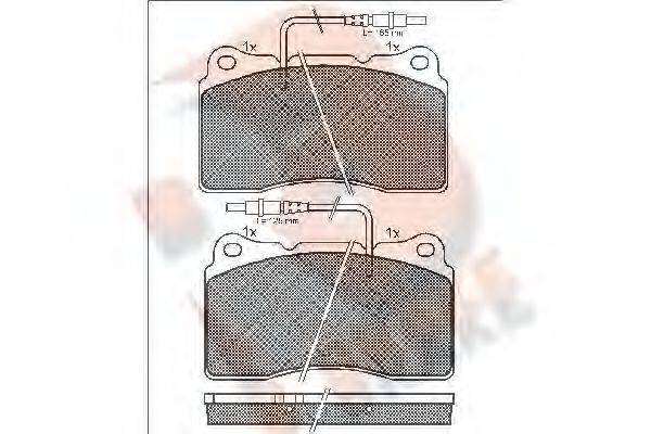 R BRAKE RB1699