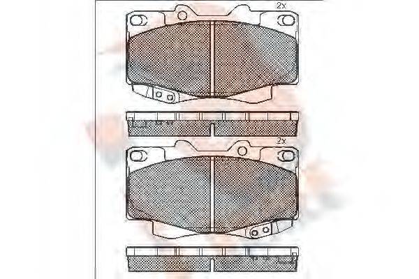 R BRAKE RB1781