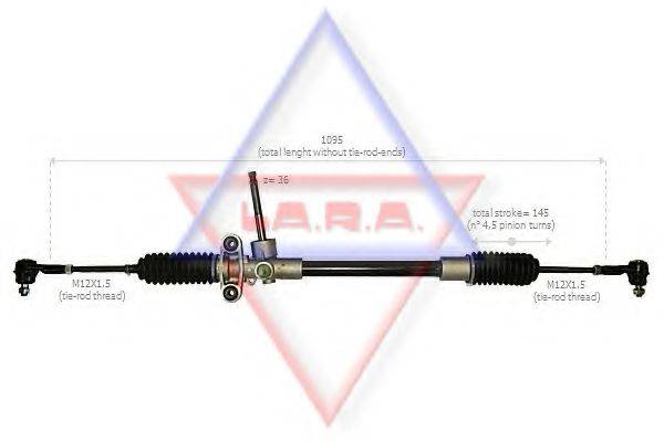 LA.R.A. 170004 Рулевой механизм