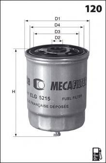 LUCAS FILTERS LFDS174 Топливный фильтр