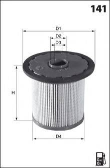 LUCAS FILTERS LFDE115 Топливный фильтр