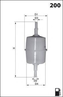 LUCAS FILTERS LFPF005 Топливный фильтр